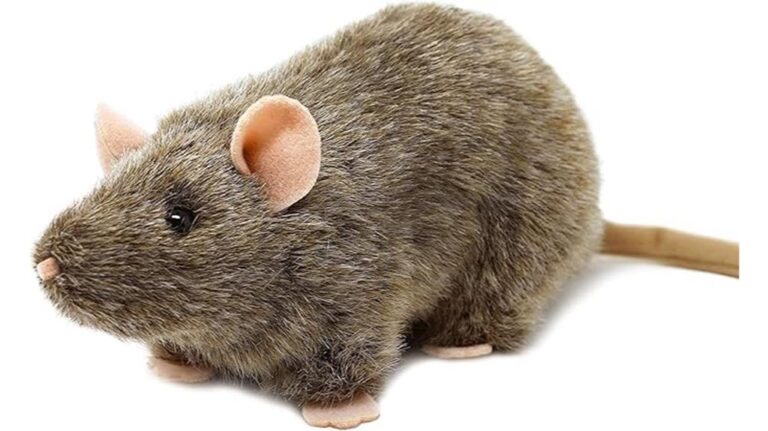 7 inch reuben rat plush