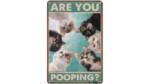 black cat tin signs review