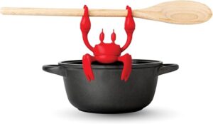 crab shaped silicone kitchen utensil holder