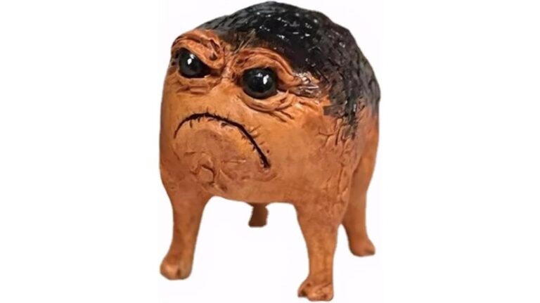 grumpy frog statue review