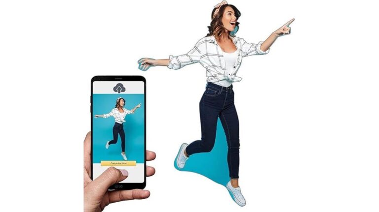 life size cutout texture review