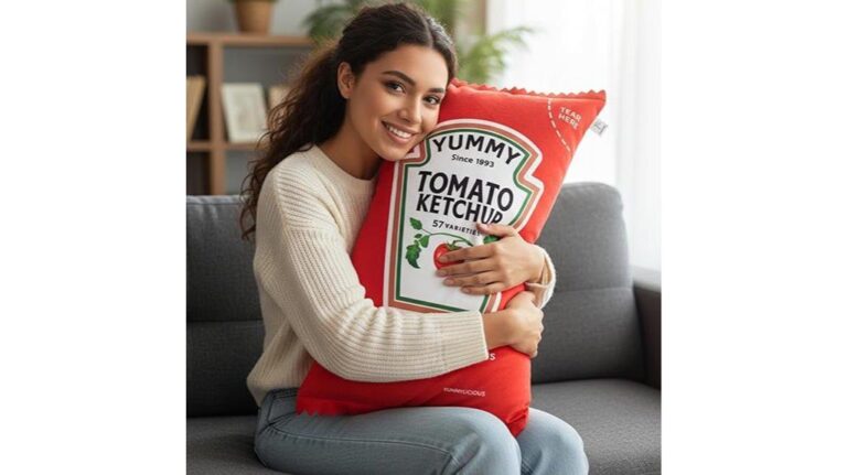 premium ketchup pillow plush