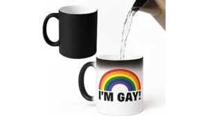 turtle straws gay rainbow mug